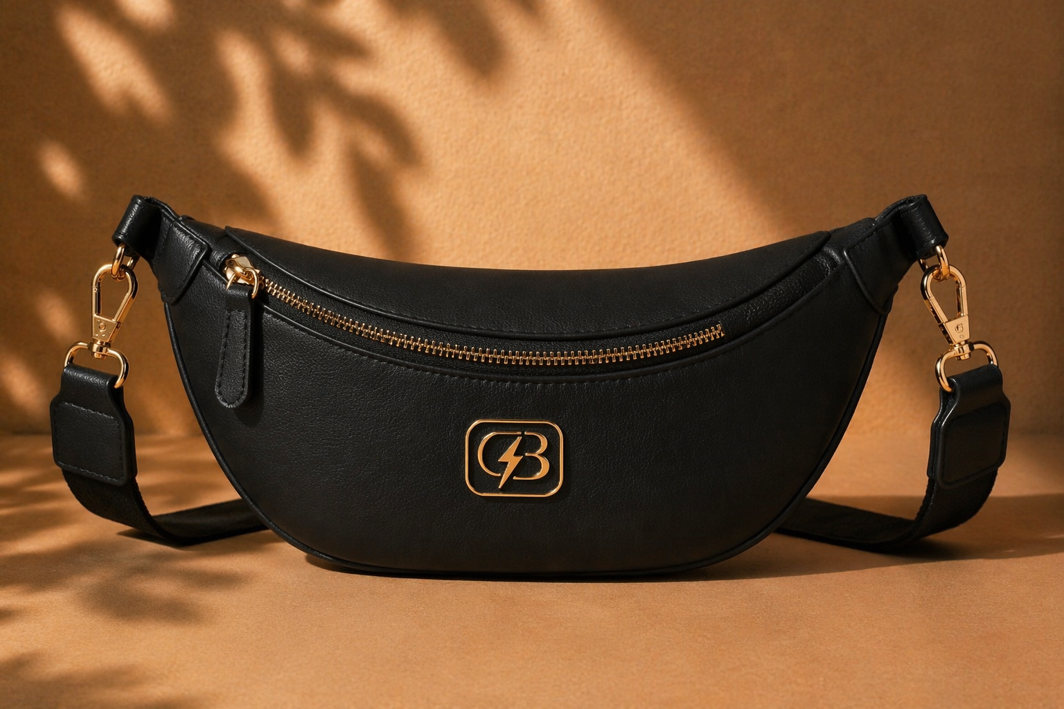 Black GabBri Bags sling bag mockup